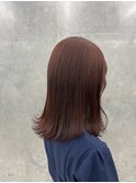 【Kansaku】ブリーチなしレッドバイオレットカラー