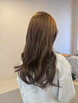 エトレ(etore)&nbsp;透明感カラー/オレンジブラウン/レイヤーロング