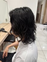 アッシュ 下丸子店(Ash)&nbsp;サーフカールセンターパート波巻きツイストスパイラル無造作