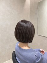 トキ(toki)&nbsp;ミニボブ×暗髪カラー
