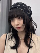 ブランコ 表参道(BLANCO)&nbsp;ダークパープル/ナチュラルショート/夏のヘアアレンジ/表参道