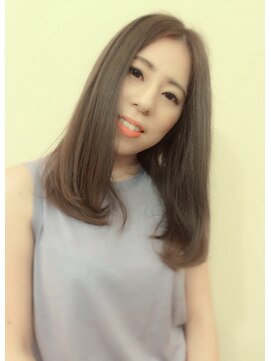 ラウンジ モリオ イケブクロ(Lounge MORIO Ikebukuro) 【morio 池袋】センターパート鎖骨ミディ