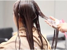 【STEP3.毛髪構造補修】毛髪繊維を補修し、外的影響からも髪を守ります♪ 髪質改善/トリートメント