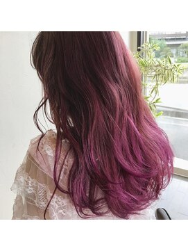 リッカロッカ(hairsalonRICCAROCCA) ピンクアッシュグラデーション