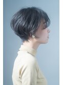【モテ髪ヘアカタログ】透明感のあるハンサムショート