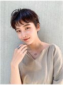 耳周りすっきりショート☆前髪軽め