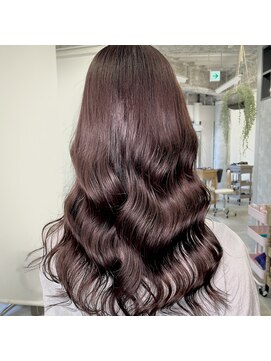 ガーランドウメダ(Garland umeda) ココアブラウン　ブリーチなし　アディクシーカラー　増田