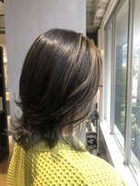 エイトタマプラ たまプラーザ店(EIGHT tamapla)&nbsp;【EIGHTたまプラ】デザインカラー切りっぱなしボブ