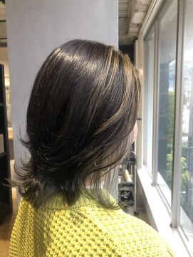 エイトタマプラ たまプラーザ店(EIGHT tamapla) 【EIGHTたまプラ】デザインカラー切りっぱなしボブ