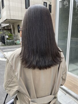 サク(Sac.) エアストレート×シルキーベージュ Sac.恵比寿　栃木優佑