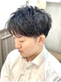 スパイラルパーマ1ケ月後のメンテナンスカット<理容室>