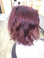 美容室 リズヘアー 稲毛店(Riz hair)&nbsp;ボルドーピンク！[稲毛/稲毛駅/京成稲毛駅]
