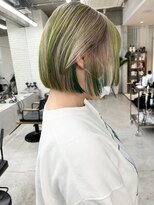 アンドスタイル(&style)&nbsp;【大名店　江藤】デザインカラー　インナーカラー