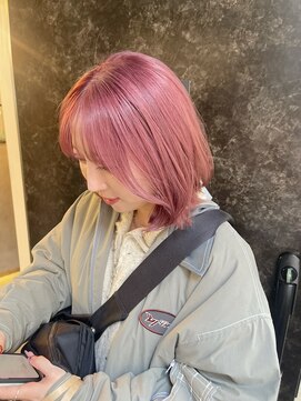 スリーバイベルベット(THREE...by velvet) コットンピンク