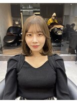 ロンドアヴァントゥス 池袋(Lond aventus)&nbsp;韓国レイヤー/韓国風/ボブ/髪質改善/黒髪/ブリーチなし〔池袋〕