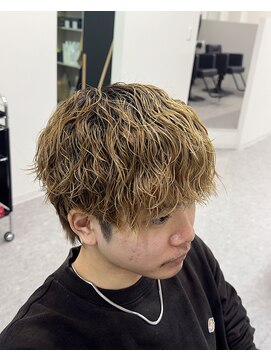 ブライト(BRIGHT) ［BRIGHT］ブリーチパーマ×ツイスパ［静岡/メンズ/静岡駅］