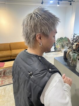 メリー オオサカ(Merly Osaka) メンズのハイトーンカラーも人気です！_white ash_