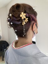 ヘアーメイク ナイス(Hair make NICE)&nbsp;夜会巻着物スタイル