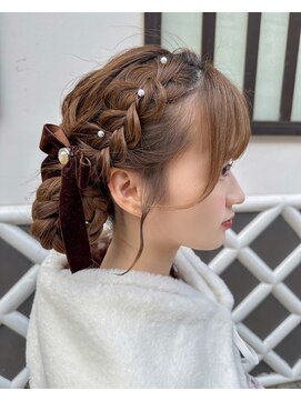 バサラ 新宿駅前店(VASARA) 編み込みヘア