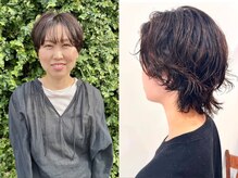 【スタイリスト竹市】様々なパーマ技法でオシャレを楽しむ♪ショート×パーマ
