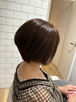 ルシードスタイル グローバルディー 稲毛店(LUCIDO STYLE GLOBAL.D)&nbsp;丸みボブ20代30代40代髪質改善オージュア白髪染め稲毛駅