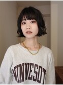 【ami style】ボブパーマ ボブカット　ポイントカラー