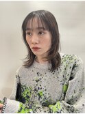 柔らかbrown × お顔まわりレイヤー