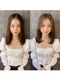 20代30代40代◎小顔 ワンカール 髪質改善 韓国 新宿