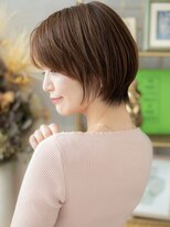 カバーヘア ブリス 北浦和(COVER HAIR bliss)&nbsp;小顔かきあげバングショートマッシュウルフc6北浦和20代30代40代