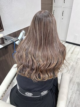 ベルヘアーデザイン 堺東(Belle hair Design) 外国人風レイヤー/レイヤーカット/外国人風/ブリーチなし/堺東