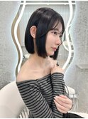 ♪顔周り　レイヤー　縮毛矯正　韓国ボブ　ウルフ