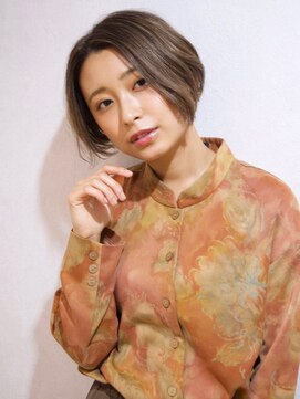 コモン 学芸大学(COMON) 暗めカラー/フェイスフレーミング[学芸大学駅/ドライカット]