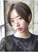大人可愛いマッシュショートボブウルフカット◎30代40代50代60代