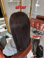 イーエス(E.S)&nbsp;艶髪！髪質改善カラー！！