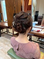 ピンキーウエスト&nbsp;福島*ブリーチなしダブルカラー白髪ぼかし*小顔カット縮毛矯正