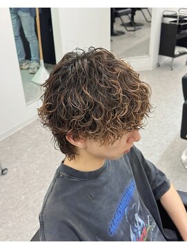 ブライト(BRIGHT) 波巻きスパイラルパーママッシュウルフ