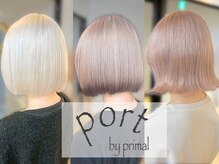 オリーブグリーン シャドールーツ チョコレートブラウン サイドポニー ヘイリーボブ ココアグ-レ【千葉】