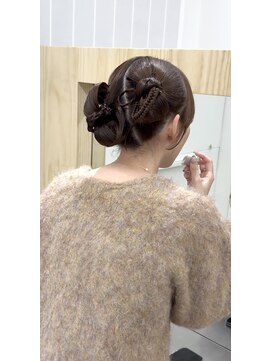 ワビ(wabi) ダブルリボンヘアセット