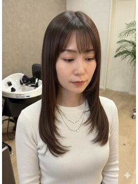 大人レイヤーカット/ハッシュカット/20代30代40代