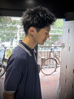 アウル 心斎橋(owl)&nbsp;【刈り上げスパイキーショート】短髪/ピンパーマ/メンズカット