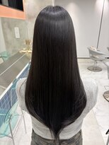 ロンドルーチェ 心斎橋(Lond luce)&nbsp;黒髪×小顔ヘア　［髪質改善/縮毛矯正］