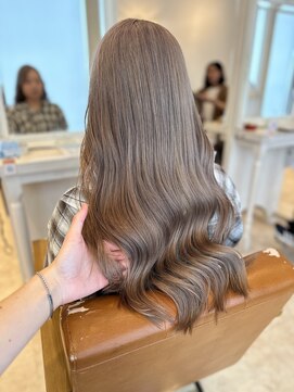 ヘアーサロン リアン 熊谷2号店(hair salon Rien) ホワイトミルクティーベージュ！