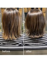 ヘアサロン ピース(hair salon PIECE)&nbsp;外はねボブ　くびれヘア