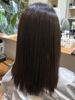 ロハスヘアエソラ(Lohas hair esola)の写真/髪質に合わせて数種類の薬剤から調合するオーダーメイド式で美髪に導く♪諦めていた癖毛もお任せください◎