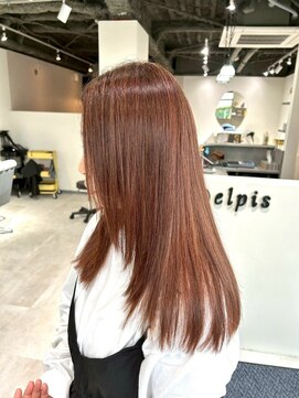 エルピス 大和店(elpis) 白髪に合わせた縮毛矯正