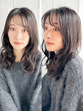 ラピス 新宿店(Lapis) 【新規限定★うねり・広がり改善】乾かす決まる上品カール[新宿]