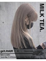 グリット ヘアープラス(grit.HAIR|+)&nbsp;【grit.】ミルクティーベージュ