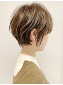 【３０代４０代５０代】明るめコンパクトショート/髪質改善/小顔