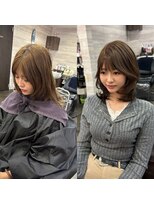 カルフール ロコ 草加西口店(Carrefour LOCO) より小顔に◎【ミディアムレイヤー】