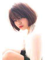 エイミーバイアフロート(amie by afloat) うざバング×ナチュラルボブ×シースルーバング◎